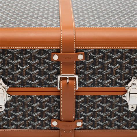 goyard bourget trolley suitcase|bourget pm luggage case.